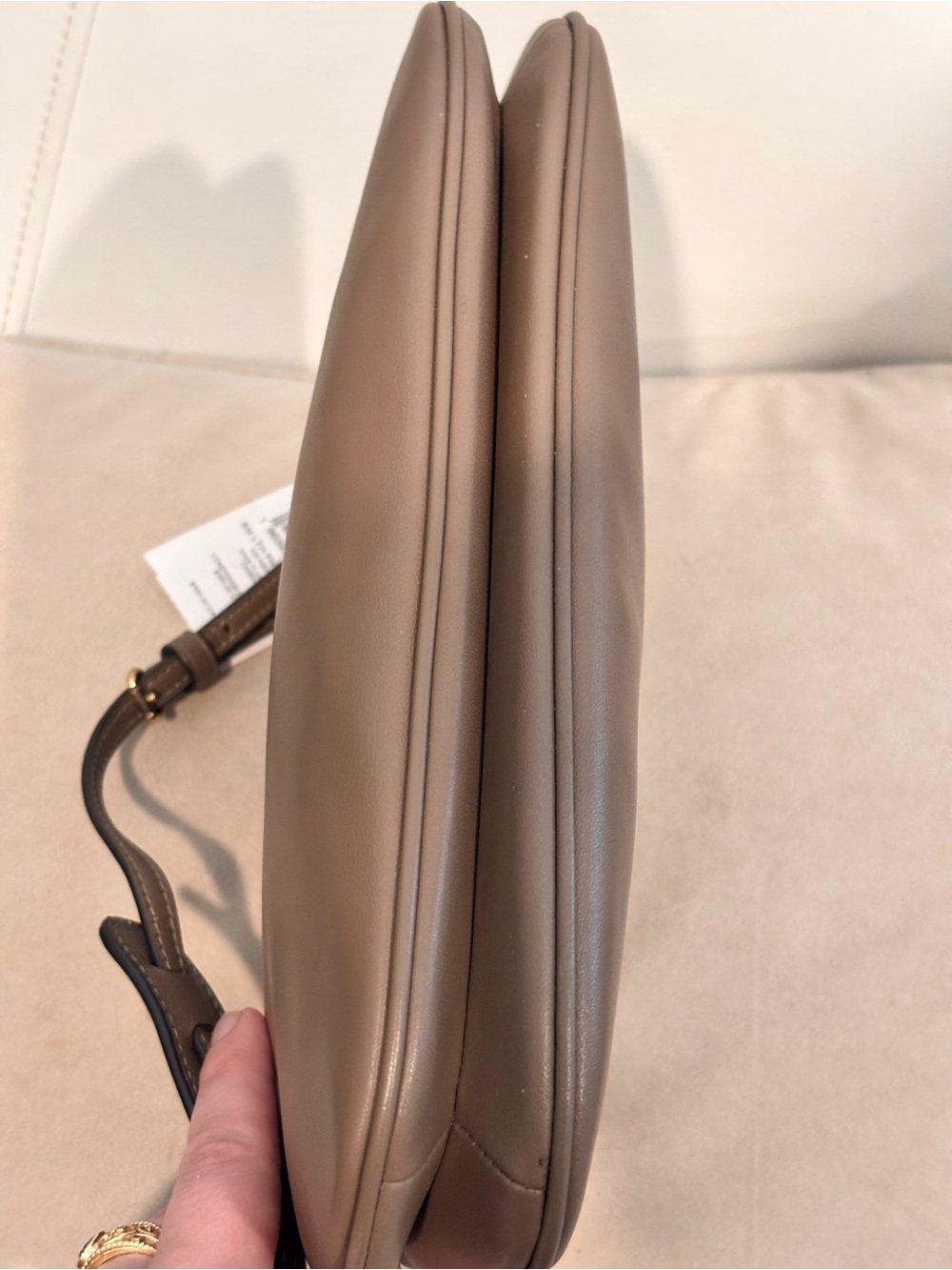 COACH Penelope Brown Saddle Shoulder Bag NWT $350+ - Picture 9 of 15